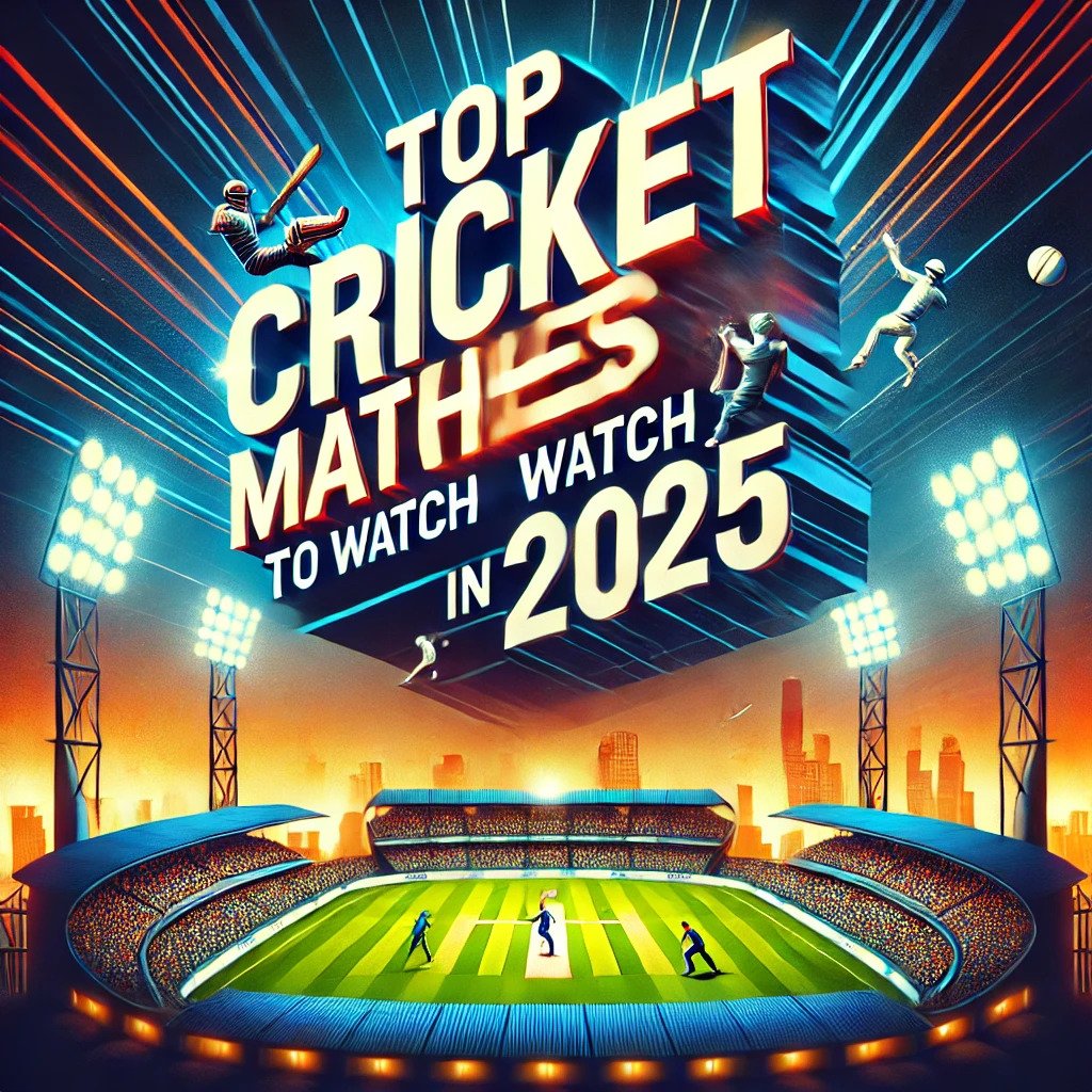 Top Cricket Matches to Watch in 2025