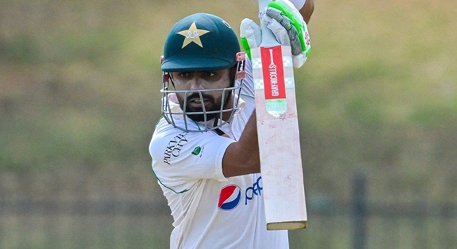 Gray-Nicollas Bat with Babar Azam