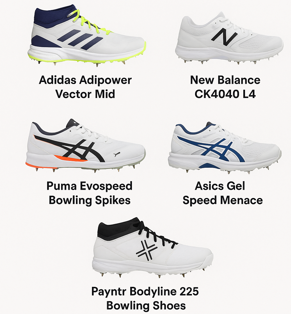 Top Cricket Shoes for Fast Bowlers in 2025