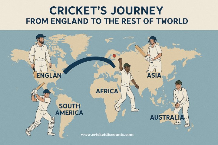 Cricket’s Journey from England to the Rest of the World