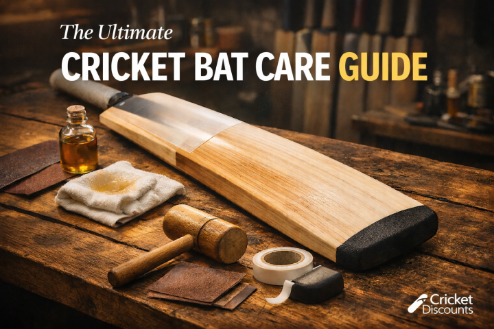 Cricket Bat Care Guide Knocking-In, Oiling & Maintenance Tips