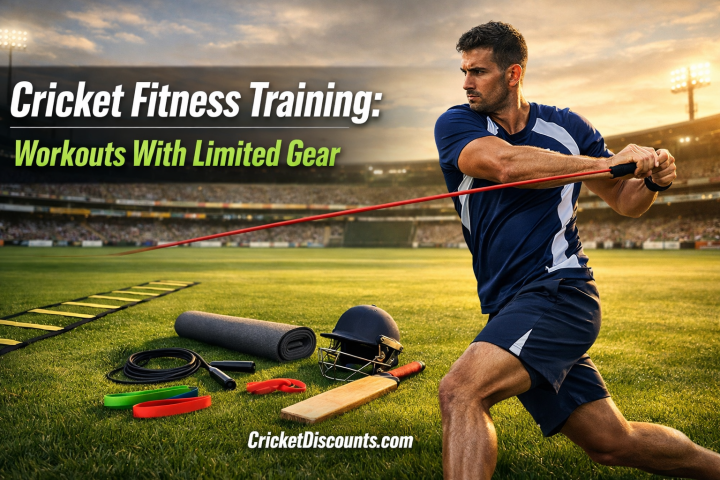 Cricket Fitness Training: Workouts With Limited Gear