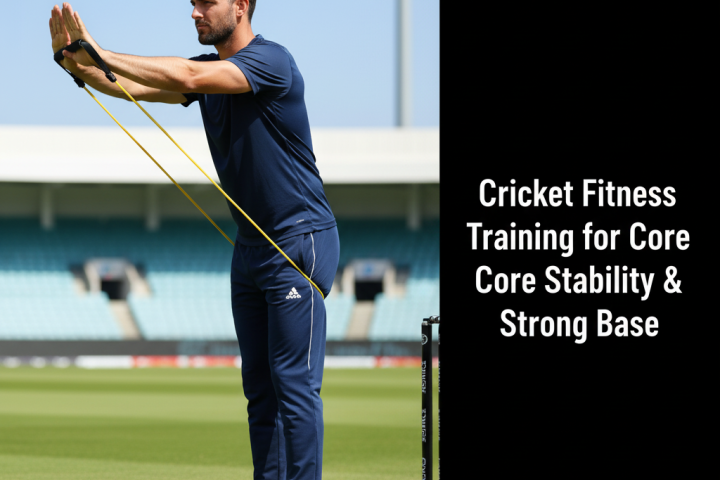 Cricket Fitness Training for Core Stability and Strong Base